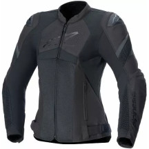 Chaqueta Stella T-GP Plus R v4 Air — S, ajuste anatómico para mujer, Negro