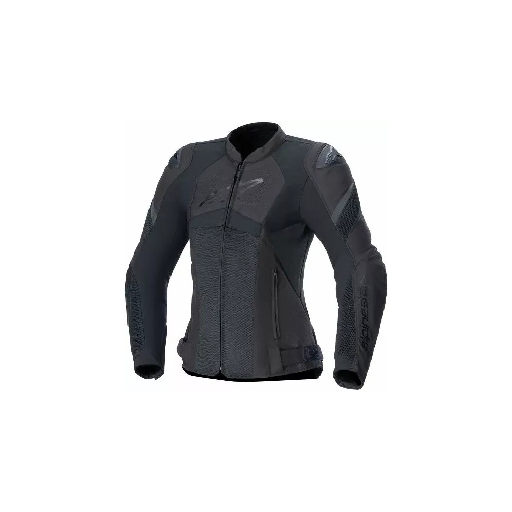 Chaqueta Stella T-GP Plus R v4 Air — S, ajuste anatómico para mujer, Negro
