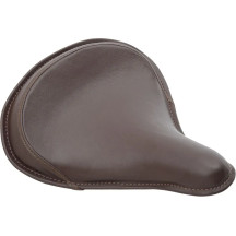 Large Spring Solo Seat — 29 cm × 31 cm, 39.5 cm overall, 51 mm thickness, Brown