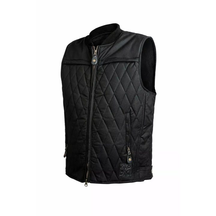 Chaleco Lowrider Wax — Talla M, 112 cm (44") , Negro