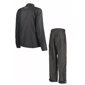 Completo System Two-Piece Rainsuit — M, Black