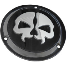 Split Skull Derby Cover — Black, 3-Hole