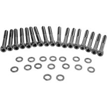 Primary Cover Bolt Kit — Black