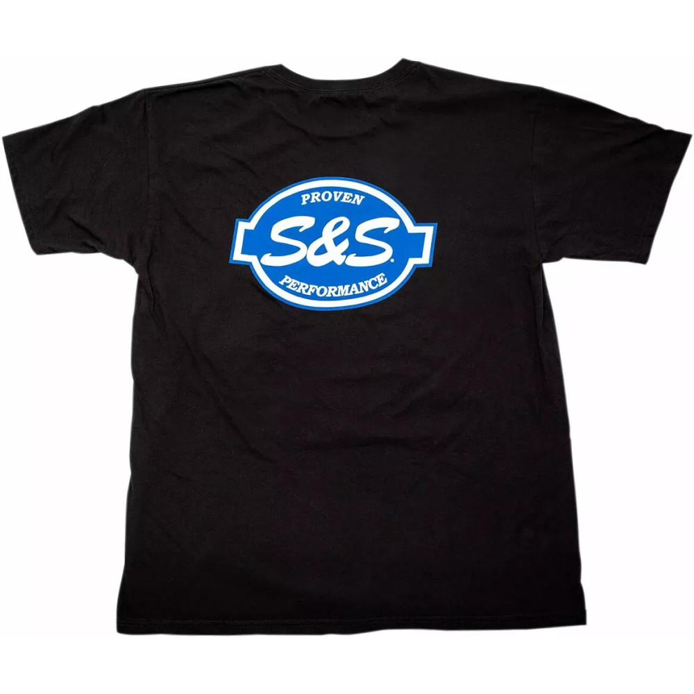S&S® Pocket T-Shirt — Size S, Black