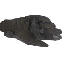 Copper Gloves — Size L, Black, Fluorescent Red