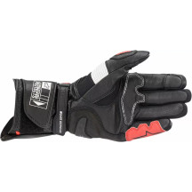 SP-2 v3 Leather Gloves — Size S, Red