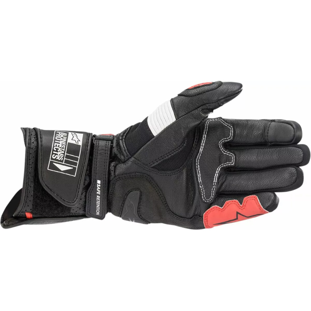 SP-2 v3 Leather Gloves — Size S, Red