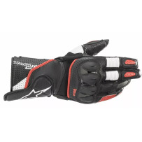 SP-2 v3 Leather Gloves — Size M, Red