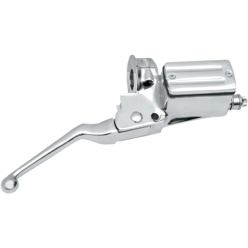Front Brake Master Cylinder Assembly — 15.9 mm (5/8") bore, 25.4 mm (1") clamp, Chrome, front