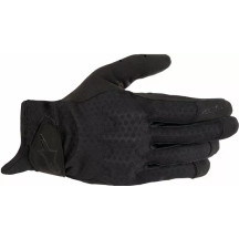 Stella Stated Air Gloves — L, Women's, Black