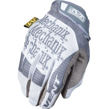 Specialty Vented Gloves — 2XL, Gray, White