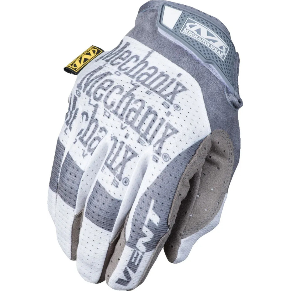 Specialty Vented Gloves — 2XL, Gray, White