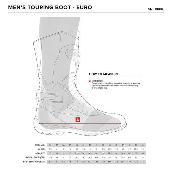 Botas Origin Drystar® Touring — Talla UE 44, Negro, Media caña