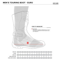 Botas Origin Drystar® Touring — UE 45, US 10.5, Negro