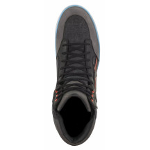 J-6 WP Canvas Riding Shoes — EU 43, US 10, Over-Ankle, Red