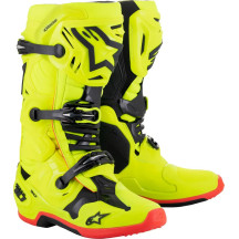 Botas Tech 10 — Talla EU 43, Amarillo flúor
