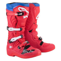 Botas Tech 5 — EU 44.5, Over-Calf, Rojo