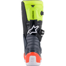 Botas Youth Tech 7S — Talla US 7, Caña alta, Negro