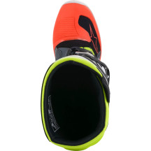 Botas Tech 7S Juvenil — EU 42, caña alta, Negro