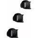 Conjunto de bloqueo de correas Tech — Compatible con Tech 8, Tech 10 hasta '08, Tech 3, Tech 5, Tech 6, Tech 7, Tech 2, pack de 4