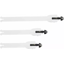 Kit de correas para botas — Para Tech 1, Blanco, paquete de 4