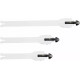 Kit de correas para botas — Para Tech 1, Blanco, paquete de 4