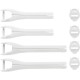 Correas para botas Blitz XP MX — Talla 5-8, Blanco