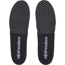 Tech 10 Footbed Inserts — US 7, EU 40.5, Black/Yellow/Orange