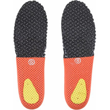 Tech 10 Footbed Inserts — US 7, EU 40.5, Black/Yellow/Orange