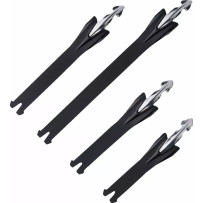 Kit de correa de hebilla para botas — Compatible con Tech 7, Negro