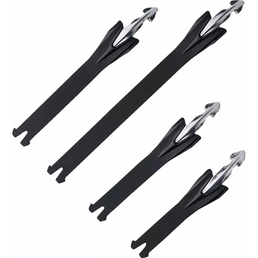 Kit de correa de hebilla para botas — Compatible con Tech 7, Negro