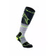 Calcetines MX Pro — Talla S, largo, Negro/Gris/Amarillo