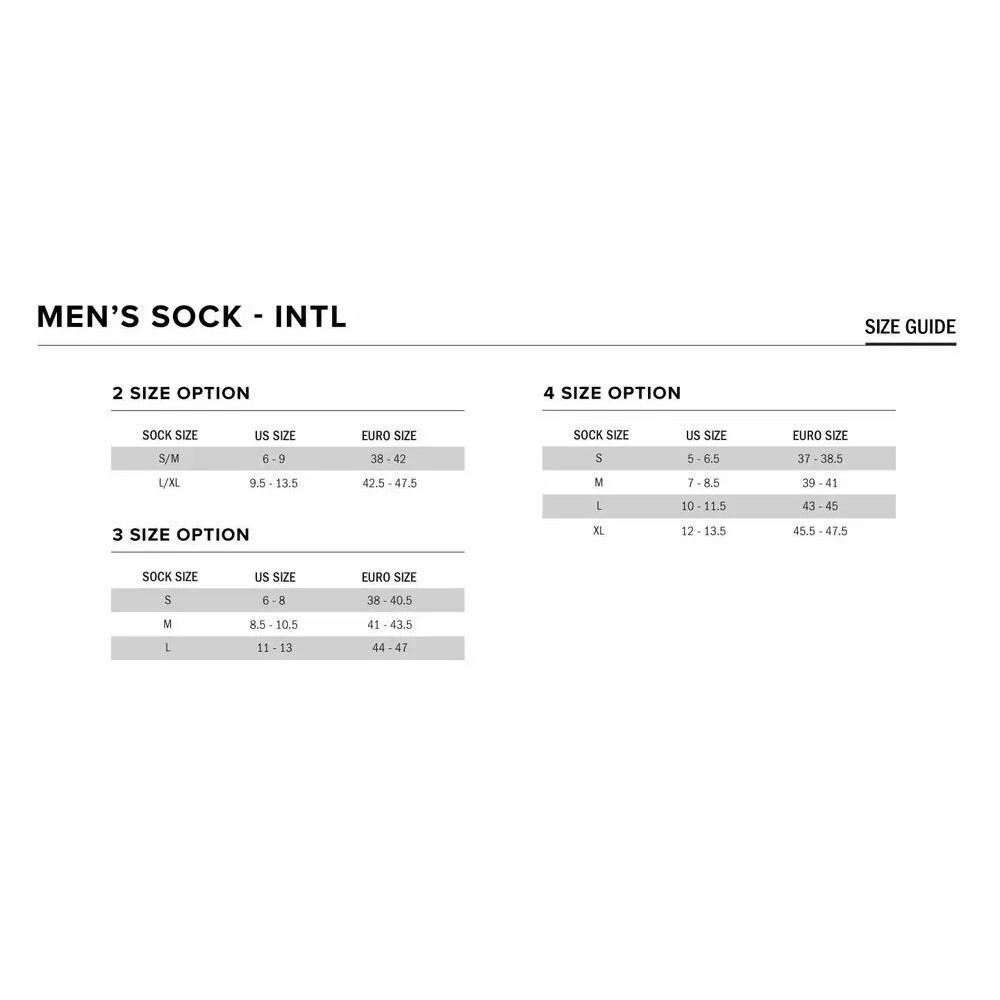 Calcetines MX Plus — Talla S, Largos, Negro