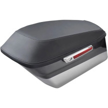 Bagger Lid Cover — Black, Left and Right