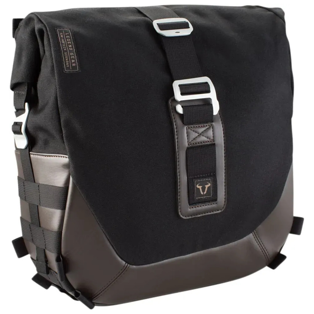 Legend Gear LS2 Side Bag Brown Edition — 31 x 14 x 35 cm, 13.5 L, Brown/Black