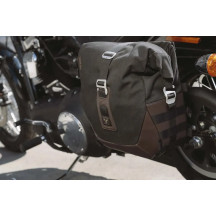 Legend Gear LC1 & LC2 Side Bag System Brown Edition — 13.5 L / 9.8 L, Quick Lock System, Brown/Black