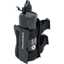 Soporte para botellas Clinger — Negro