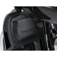 Fairing Lower Door Pocket Bag — Black