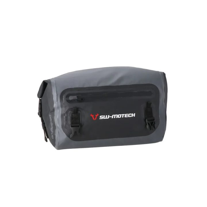 Drybag 180 bolsa trasera — 39 x 25 x 18 cm, 18 L, negro/gris