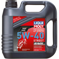 4T 5W-40 Street Race Engine Oil — 4 L, Motorbike
