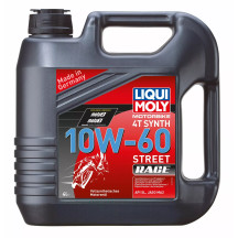 4T 10W-60 Street Race Engine Oil — 4 L (1.05 US gal)