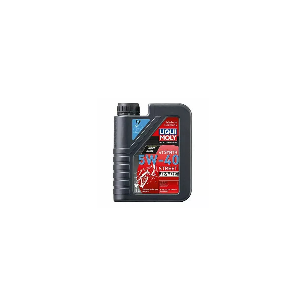 4T 5W-40 Street Race Engine Oil — 1 L, JASO MA2