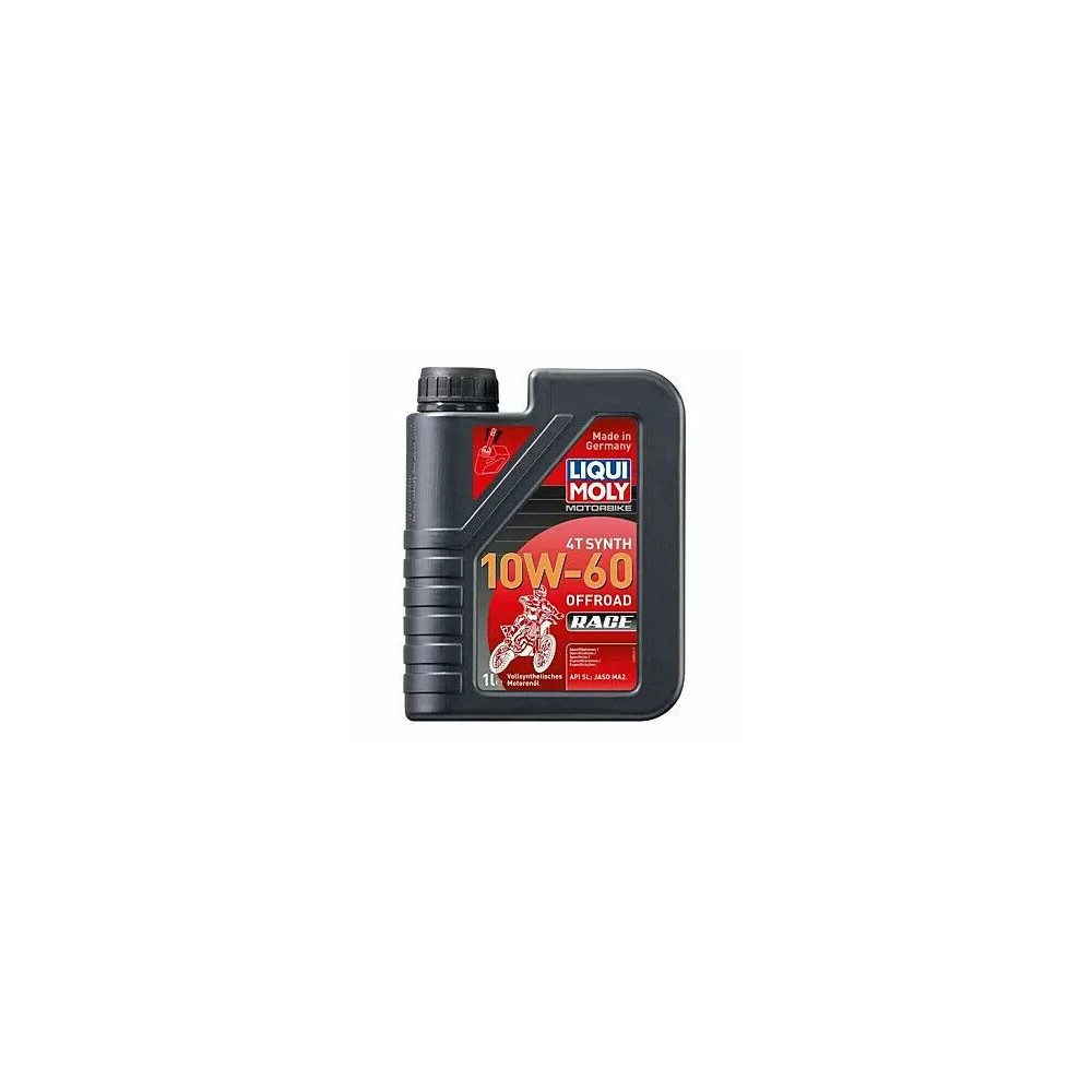 4T 10W-60 Offroad Race Engine Oil — 10W-60, 1 L, JASO MA2