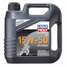 4T 15W-50 Offroad Engine Oil — 4 L (1.05 US gal)