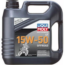 4T 15W-50 Offroad Engine Oil — 4 L (1.05 US gal)