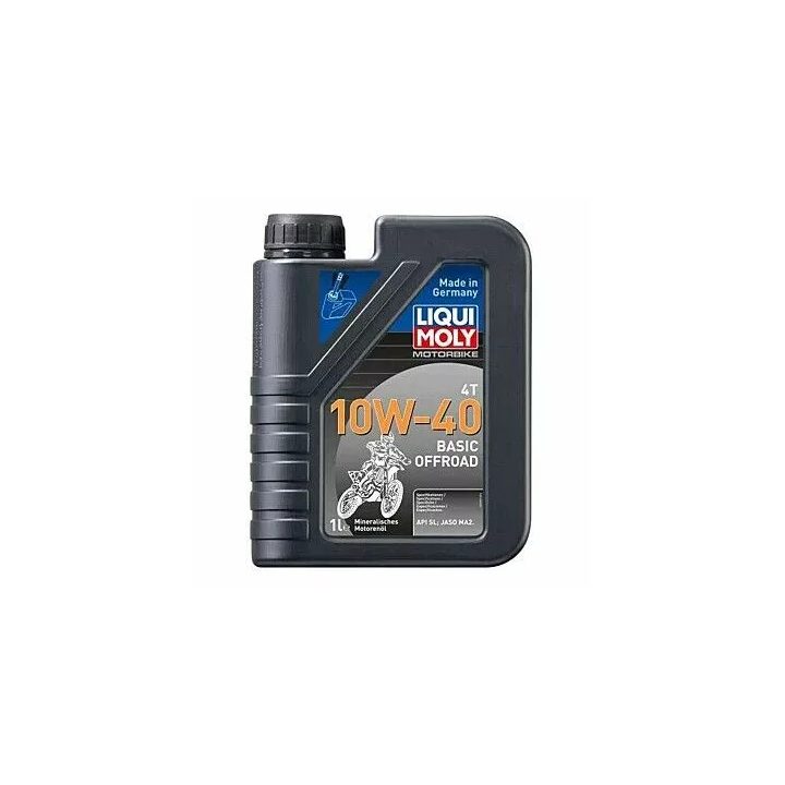 4T 10W-40 Aceite de motor Basic Offroad — 1 L, JASO MA2
