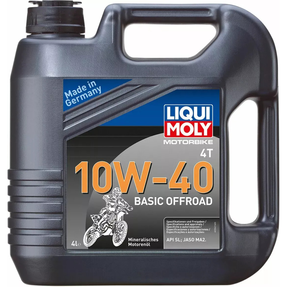 4T 10W-40 Basic Offroad Engine Oil — 4 L, 4-stroke