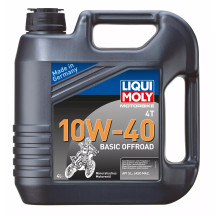 4T 10W-40 Basic Offroad Engine Oil — 4 L, 4-stroke