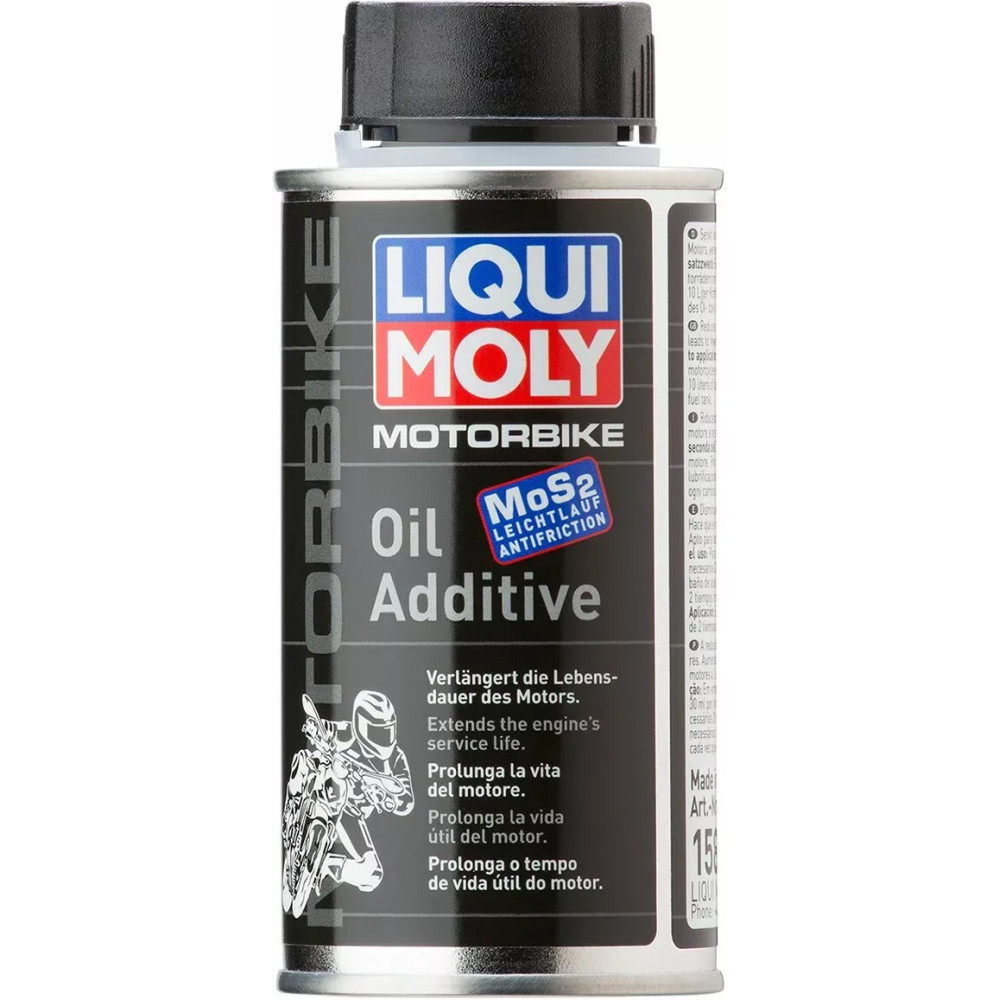 Motorbike Oil Additive — 125 ml (4.2 US fl oz), 2-stroke/4-stroke, LIQUI MOLY