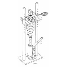 Herramienta especial para extracción de muelles — muelle de horquilla, HP-T02, negro